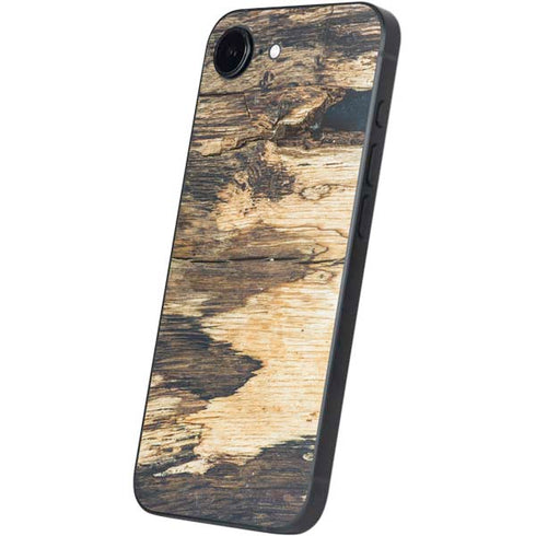 Blue Resin Wood iPhone 16e Skin